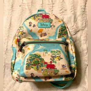 Disney Mini Bag with Colorful Cartoon Print